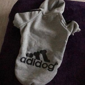 Large size adiDOG HOODIE